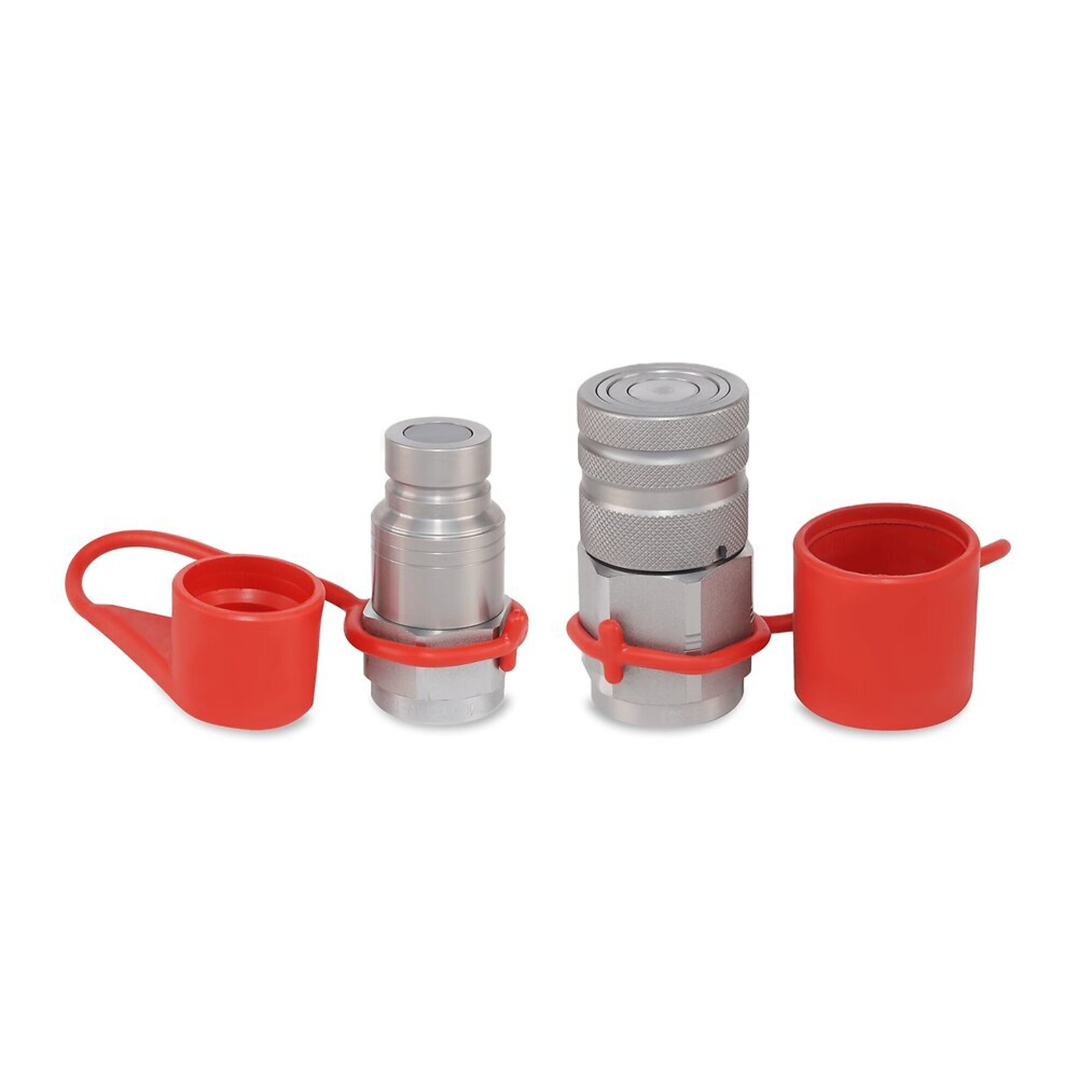 Magister 5/8? Flat Face Hydraulic Quick Couplers Set - 3/4? SAE Port